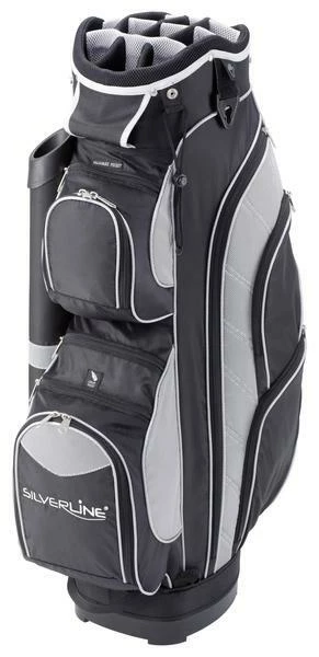 Silverline Cartbag El Paso Black /silver Silverline Cartbag El Paso Black /silver -Zero-Friction-Shop 184208 silverline cartbag el paso black silver