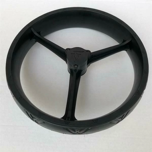 Spare Wheel For Big Max IQ+, Smart, Autofold, Autofold+, TI2000, TI1000+, Easy IV, IQ360 Trolley Schwarz 2 Spare Wheel For Big Max IQ+, Smart, Autofold, Autofold+, TI2000, TI1000+, Easy IV, IQ360 Trolley Schwarz – Bild 2