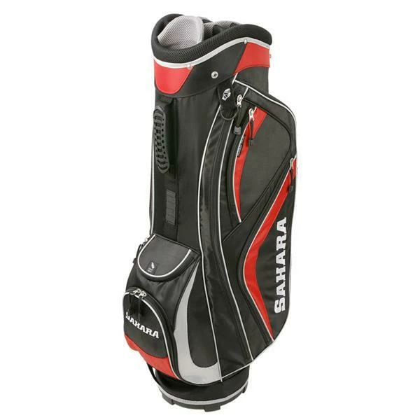 Sahara Explorer Cart Bag Black/Red 1 Sahara Explorer Cart Bag Black/Red