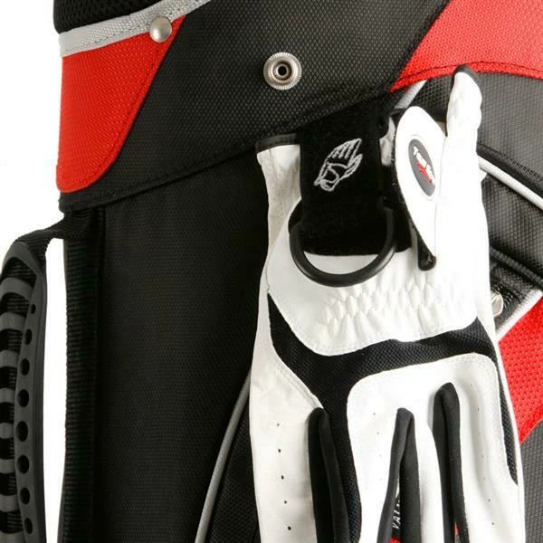 Sahara Explorer Cart Bag Black/Red 2 Sahara Explorer Cart Bag Black/Red – Bild 2