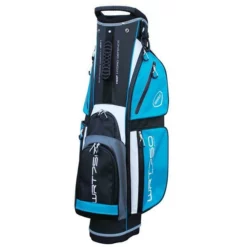 Water Resistant Trolley Bag Black/white/Acqua