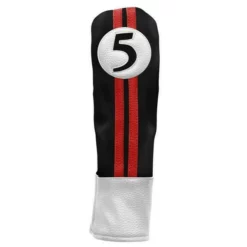 Sahara Retro Golf Headcover Black/Red/White 5 Sahara Retro Golf Headcover Black/Red/White -Zero-Friction-Shop hi50404a sahara retro golf headcover black red white3