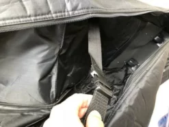 Upholstered Travelcover With Wheels, All Black -Zero-Friction-Shop jlpad upholstered travelcover with wheels all black7