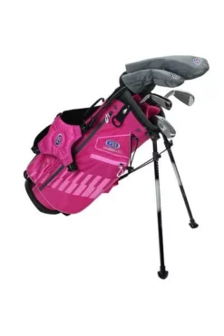 U.S. Kids 2020 Ultralight 48 5 Schläger Stand Bag Set Pink/Pink