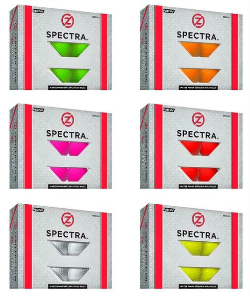 Zero Friction Spectra Golfbälle 1 Zero Friction Spectra Golfbälle