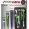 Zero Friction Victory Tees Variety Pack - 50 Tee Set